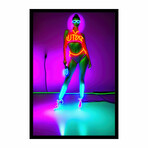 Neon Uma (16"H x 13"W x 2"D)