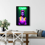 Neon Sally (32"H x 26"W x 2"D)