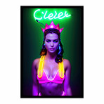 Neon Sally (32"H x 26"W x 2"D)