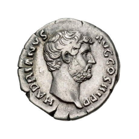 Hadrian Silver Coin // Ancient Rome, 137-138 AD