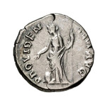 Hadrian Silver Coin // Ancient Rome, 137-138 AD