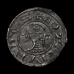 Silver Crusader Coin // Struck 1201-1251 AD