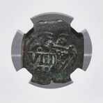 "Oak Island Type" Spanish “Pirate” Coin // 1621-1665 AD