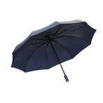 Rechargeable LED Automatic Folding Umbrella // Blue