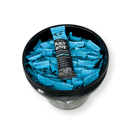 Bucket o' Wipes // Peppermint // 60 Wipes