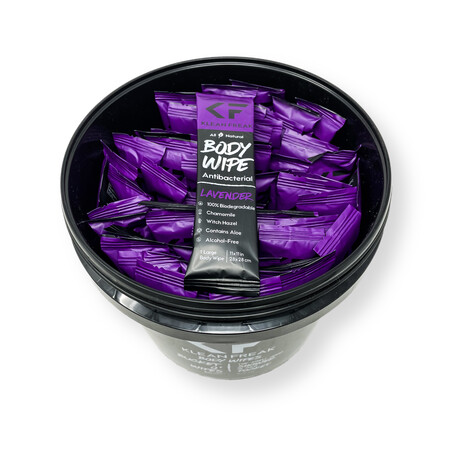 Bucket o' Wipes // Lavender // 60 Wipes
