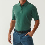 Jay Knitted Polo // Sage (S)