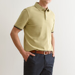 Jay Knitted Polo // Light Green (S)