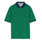 Jay Knitted Polo // Green (S)