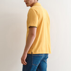 Jay Knitted Polo // Light Yellow (S)