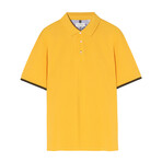 Jay Knitted Polo // Light Yellow (S)