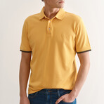Jay Knitted Polo // Light Yellow (S)