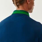 Jay Knitted Polo // Navy (S)