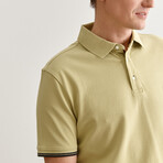 Jay Knitted Polo // Light Green (S)