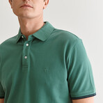 Jay Knitted Polo // Sage (S)