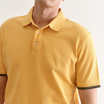 Jay Knitted Polo // Light Yellow (S)