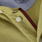 Jay Knitted Polo // Light Green (S)