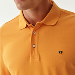 Jay Knitted Polo // Yellow (S)
