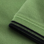 Jay Knitted Polo // Olive (S)