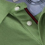 Jay Knitted Polo // Olive (S)