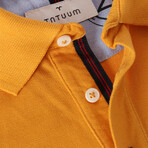Jay Knitted Polo // Yellow (S)