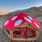 Kinoko Mushroom Tent // Red