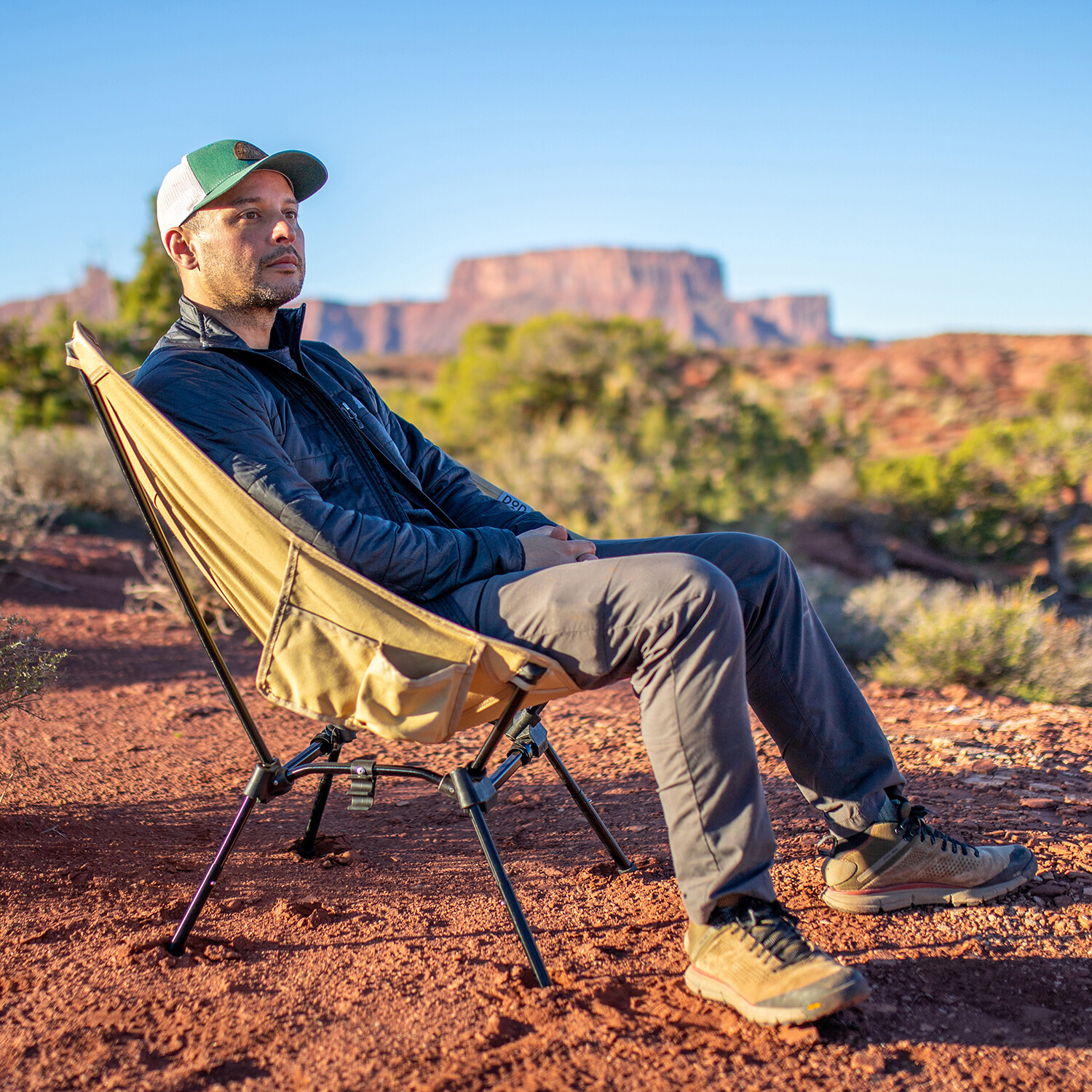 Sugoi Chair // Tan - DoD Outdoors Japanese Camping Gear - Touch of Modern