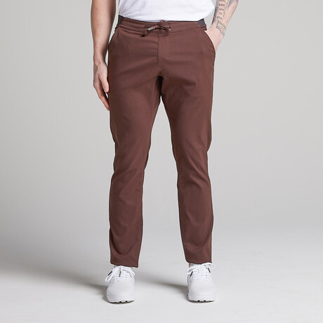 All Day Hybrid Jogger // Coffee (S)