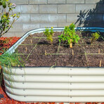 9-in-1 Garden Bed // 17" // Set of 2 (Pearl White)