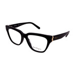 Salvatore Ferragamo // Unisex SF2893 001 Square Optical Frames // Black