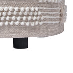 Ottoman // Ivory + White