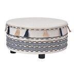 Ottoman // Blue + White + Ivory