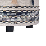 Ottoman // Blue + White + Ivory