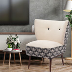 Patterned Accent Chair