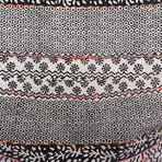 Printed Butterfly Chair // Black + White + Red