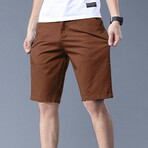 Golf Shorts // Brown (36)