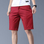 Golf Shorts // Red (34)