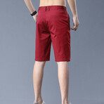 Golf Shorts // Red (34)