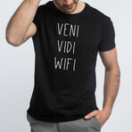 Veni Vidi WIFI T-Shirt // Black (S)