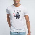Fat Vador T-Shirt // White (S)