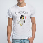 Duck Vador T-Shirt // White (S)