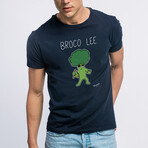 Broco Lee T-Shirt // Navy (S)
