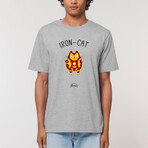 Iron Cat T-Shirt // Gray (S)