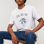 Chill Hua Hua T-Shirt // White (S)