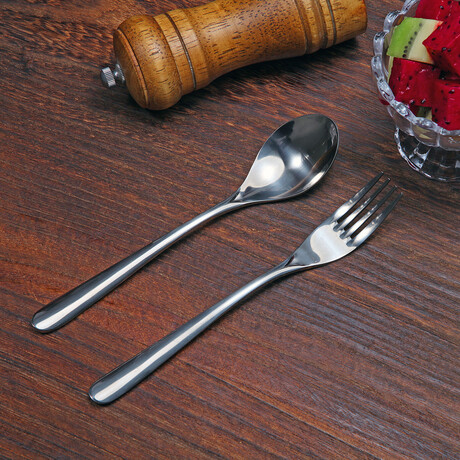 Ti22 Titanium Spoon & Fork Set Single Set