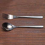 Ti22 Titanium Spoon & Fork Set