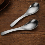 Crystal Titanium Spoon // Set of 2