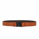 Bottega Veneta // Leather Belt // Orange (33.5")