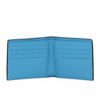Bottega Veneta // Wallet // Black + Blue