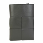 Bottega Veneta // Intrecciato Woven Crossbody // Light Graphite